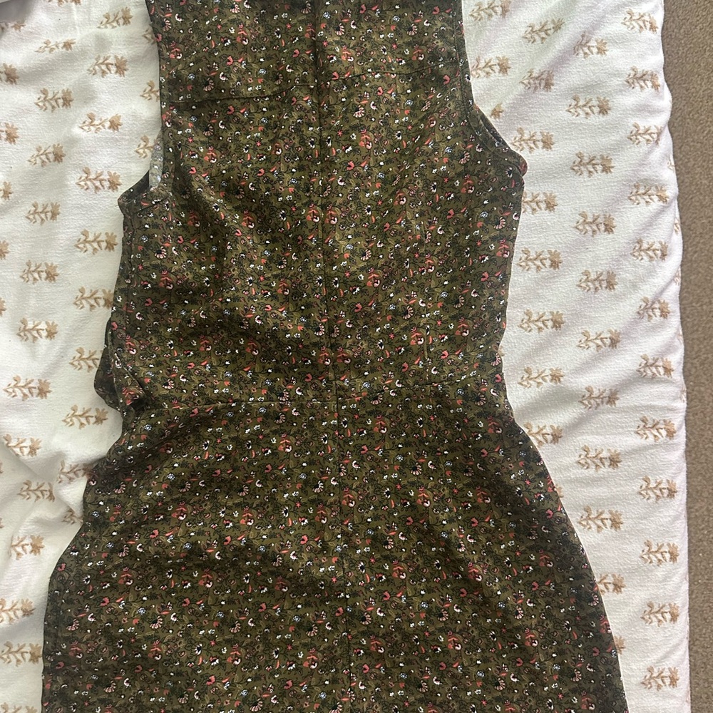 Abercrombie and Fitch Floral Sleeveless Jumpsuit/romper